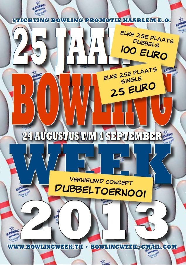 25e Haarlemse Bowlingweek